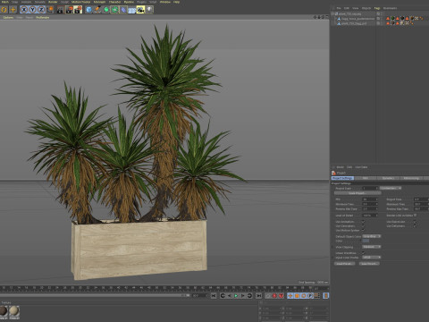 Plants collection 750 Modelo 3D