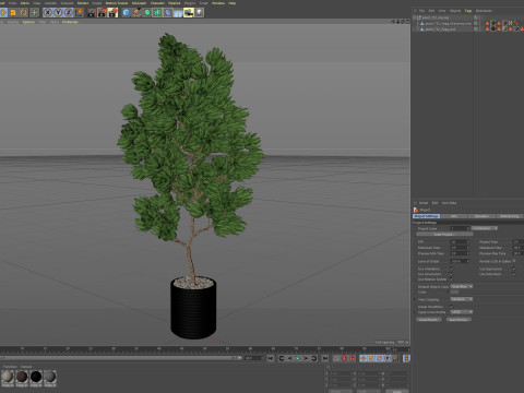 Plants collection 752 Model 3D