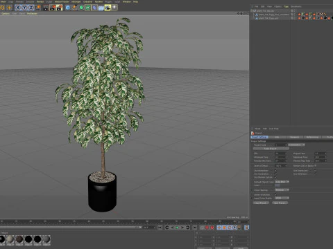 पौधों का संग्रह 754 3D मॉडल