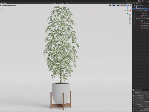Plants collection 760 3D Model