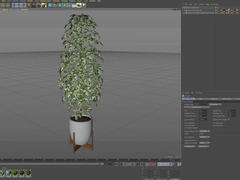 Plants collection 760 3D Model