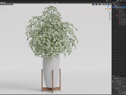 Plants collection 761 3D Model