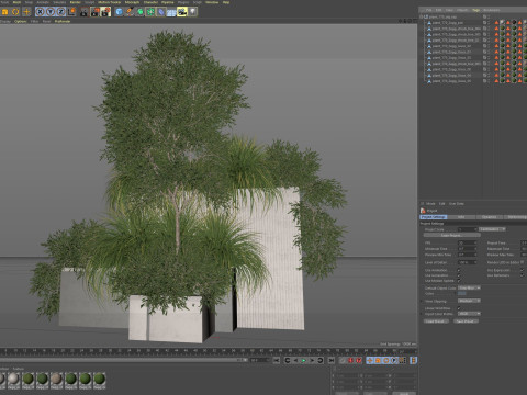 Plants collection 770 Modèle 3D