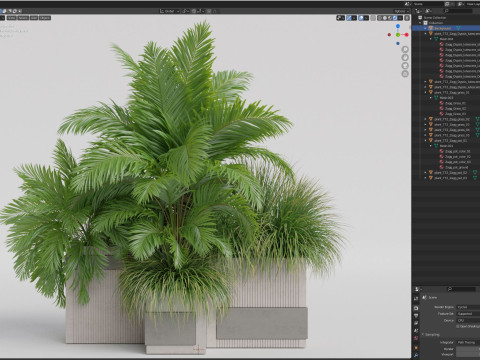 Plants collection 772 3Dモデル