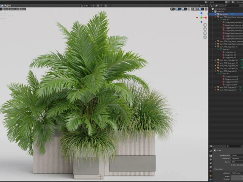 Plants collection 772 3D Model