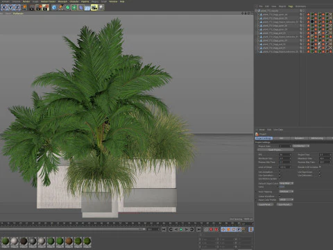 Plants collection 772 3D Model