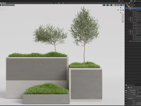 Plants collection 773 3D Model