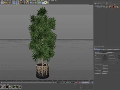 Plants collection 803 3D Model