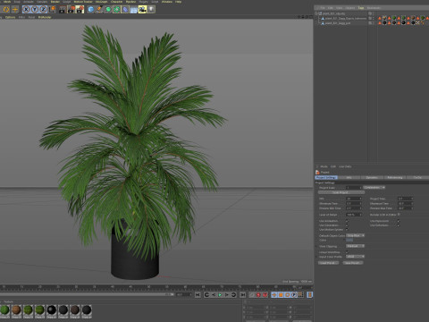 Plants collection 821 3D Model
