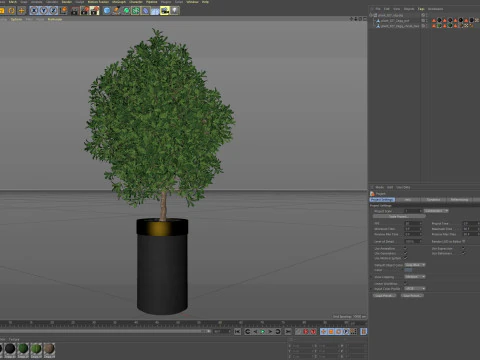 Plants collection 827 3D Model
