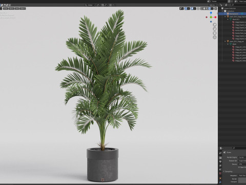 Plants collection 830 3D Модель