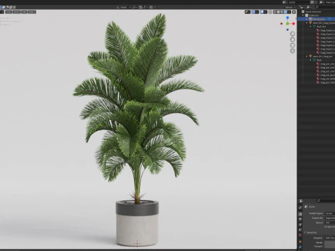Plants collection 831 3D Model