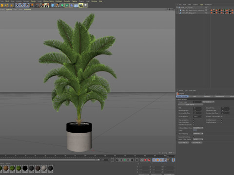 Plants collection 831 3D Model
