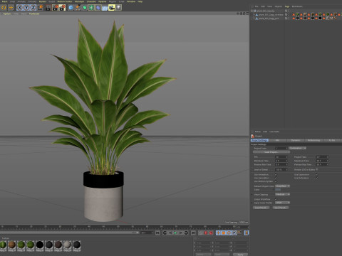 Plants collection 835 3D Model