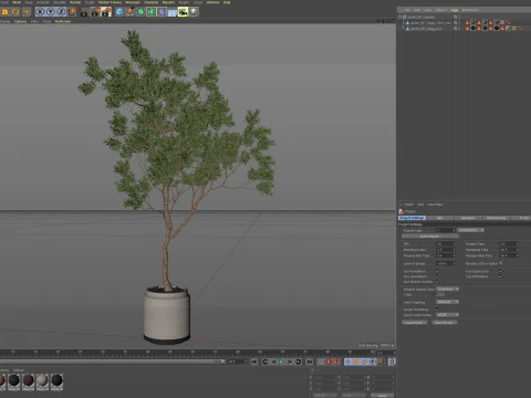 Plants collection 837 3D Model