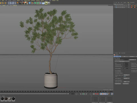 Plants collection 838 3D Model