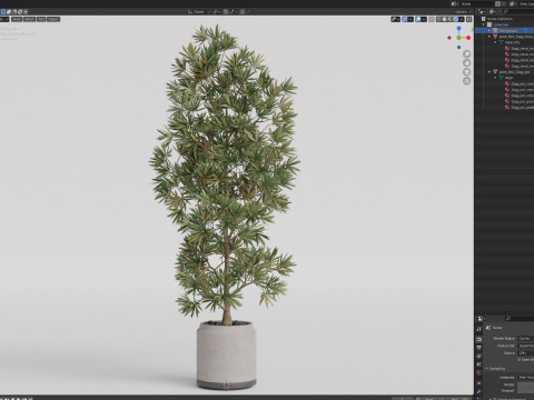 Plants collection 840 Modelo 3D