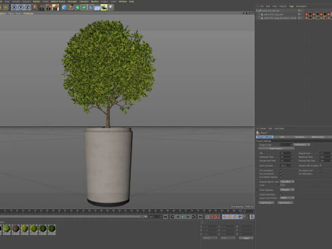 Plants collection 845 3D Model