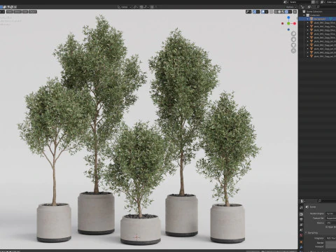 Plants collection 846 3D Model