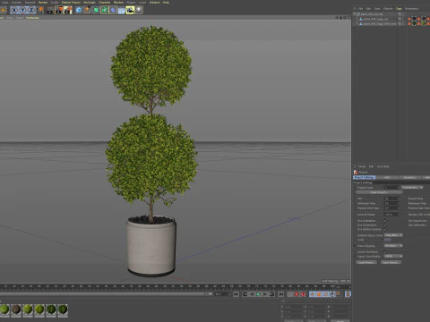 Plants collection 849 3D Model