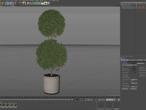 Plants collection 850 3D Model