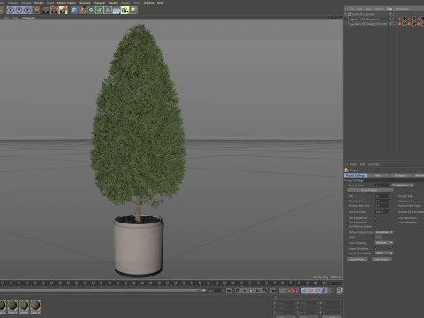 Plants collection 851 3D Model
