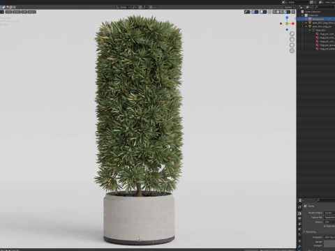 Plants collection 852 3D Model