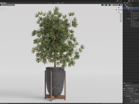 Plants collection 853 Modelo 3D
