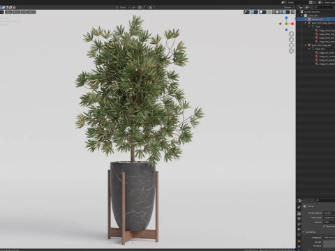 Plants collection 853 3D Model