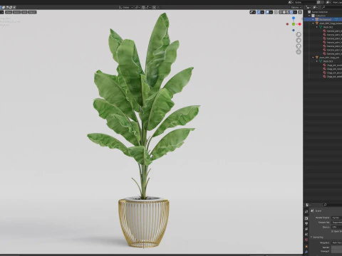 Plants collection 860 3D Model