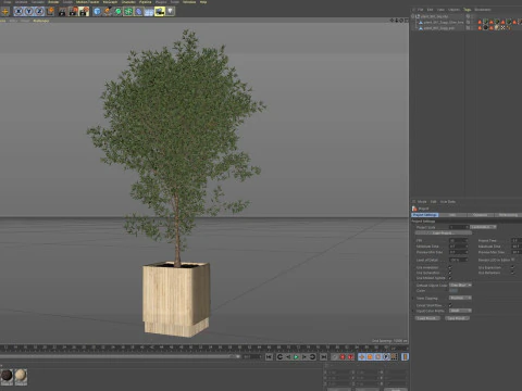 Pflanzensammlung 861 3D Modell