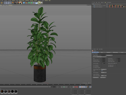Plants collection 864 Modelo 3D