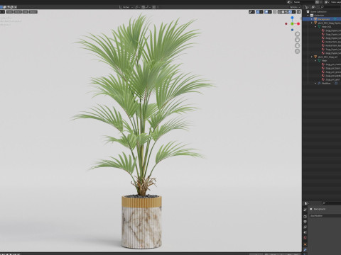 Plants collection 865 3D Model