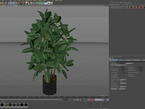 Plants collection 866 3D Model