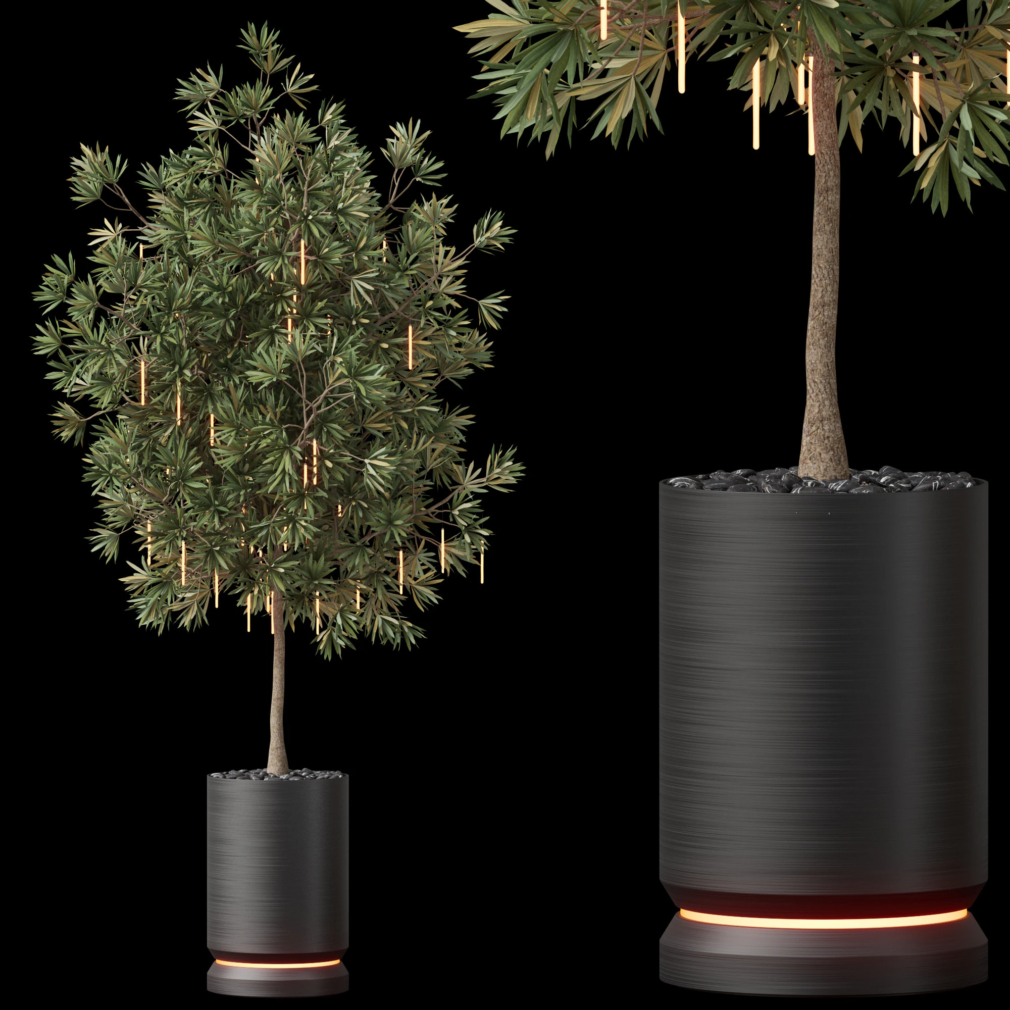 Plants collection 873 3D Model .c4d .max .obj .3ds .fbx .stl .blend 
