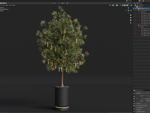Plants collection 873 3D-Modell