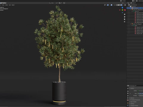 Plants collection 873 3D Model