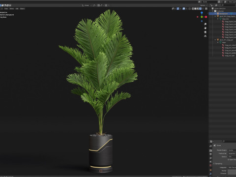 Plants collection 874 3Dモデル