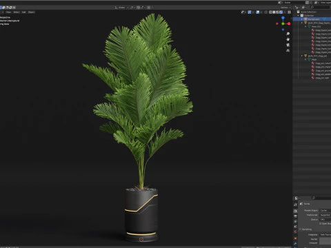 Collezione piante 874 Modello 3D