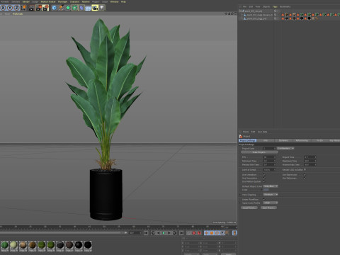 Plants collection 876 3D-Modell