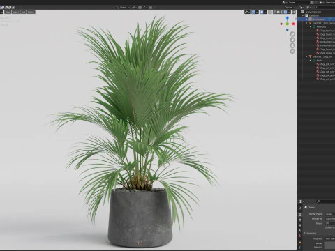Plants collection 881 3D Model