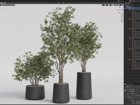 Plants collection 883 3D Model