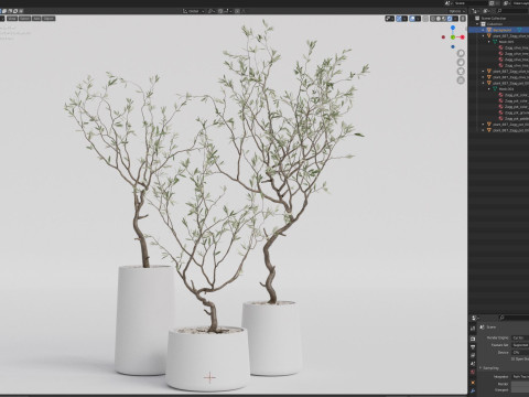 Plants collection 887 3Dモデル