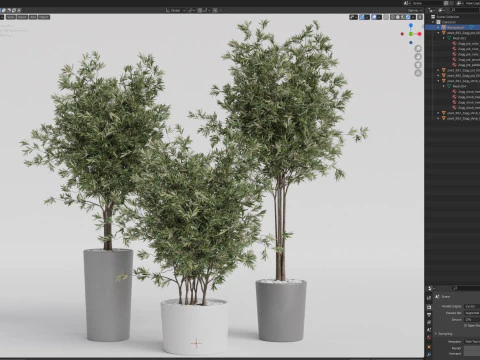 Plants collection 892 3D Model