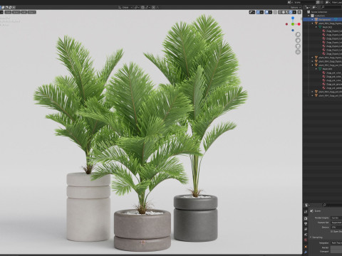 Plants collection 894 Modelo 3D