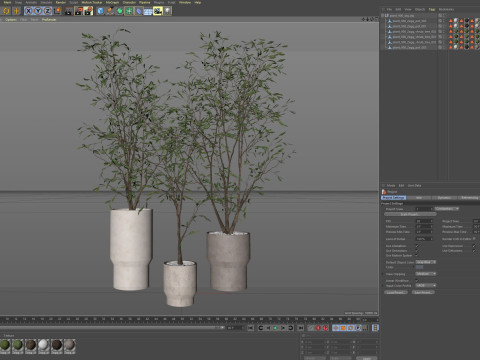 Plants collection 900 3D Модель