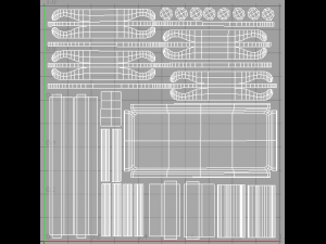 bench Model 3D