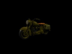 harley davidson 3 models 3D Model