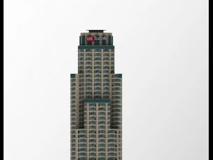 us bank tower 3D Model