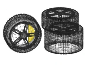 wheel 3D Model